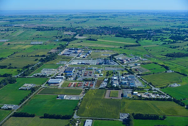 Luftbild Kavernenanlage