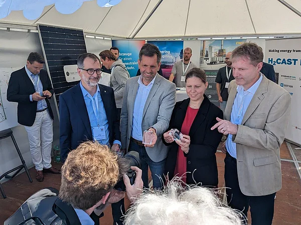 Kick-Off mit Pressetalk zum Auftakt der Wasserstofftage Nordwest 2023