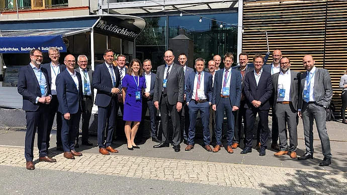 Gruppenbild: Energy Hub Port of Wilhelmshaven