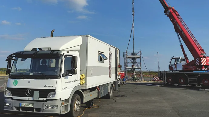 Socon-Messung Wasserstoffkaverne